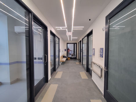 Directional lighting in corridors