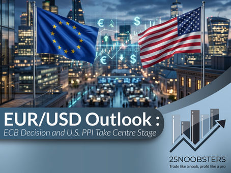 EUR/USD Holds Near 1.1550 as ECB Decision and U.S. PPI Take Centre Stage