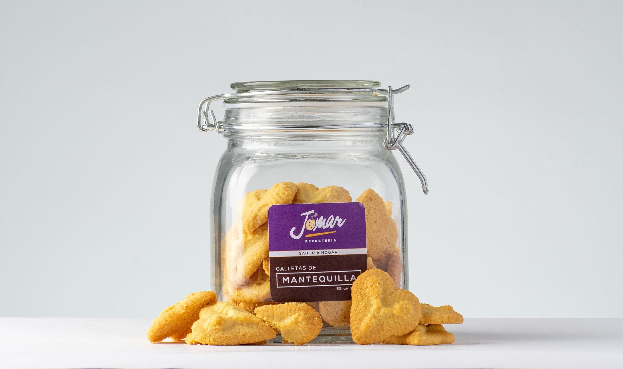 Frasco de Prensa de Mantequilla. 55 uds