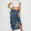 Thumbnail: Jacket Inspired Denim Skirt 