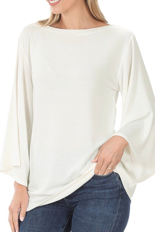 Thumbnail: ITY Bell Sleeve Top