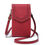 Thumbnail: Whipstich Touch Screen Crossbody w/ Whipstitch Flapover