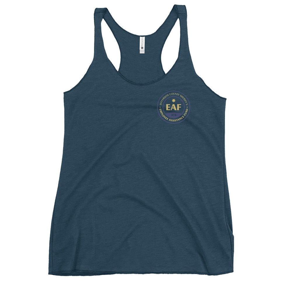 Thumbnail: EAF Women's Racerback Tank Blue&Gold