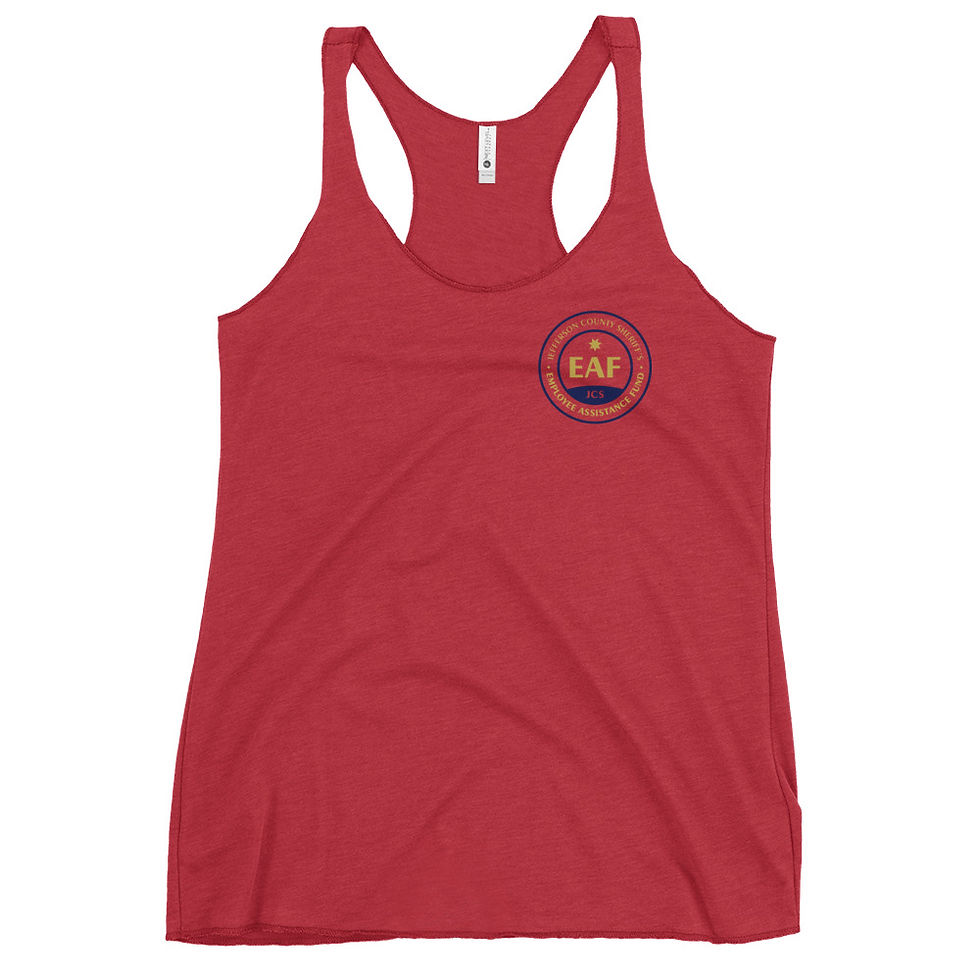 Thumbnail: EAF Women's Racerback Tank Blue&Gold