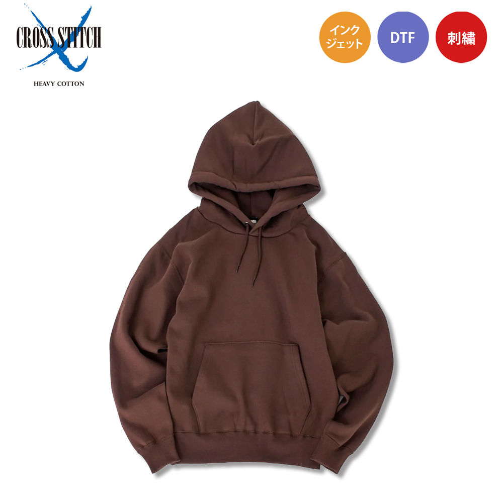 [ CS2230 ] Cross Stitch (クロス スティッチ)  15.6oz ワイルド プルオーバー パーカー