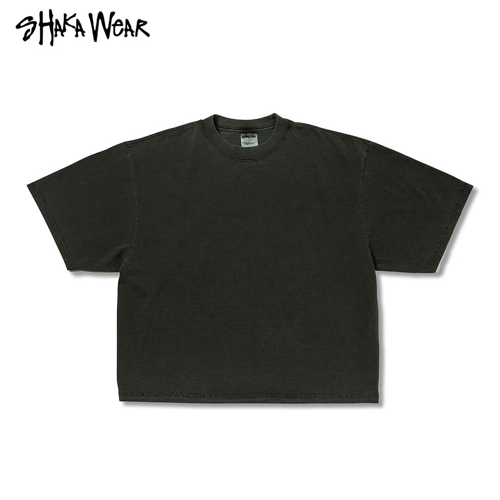 サムネイル： 商品： [ SHGDDS ] Shaka Wear (シャカ ウェア) 7.5oz ガーメントダイ ドロップショルダー Tシャツ