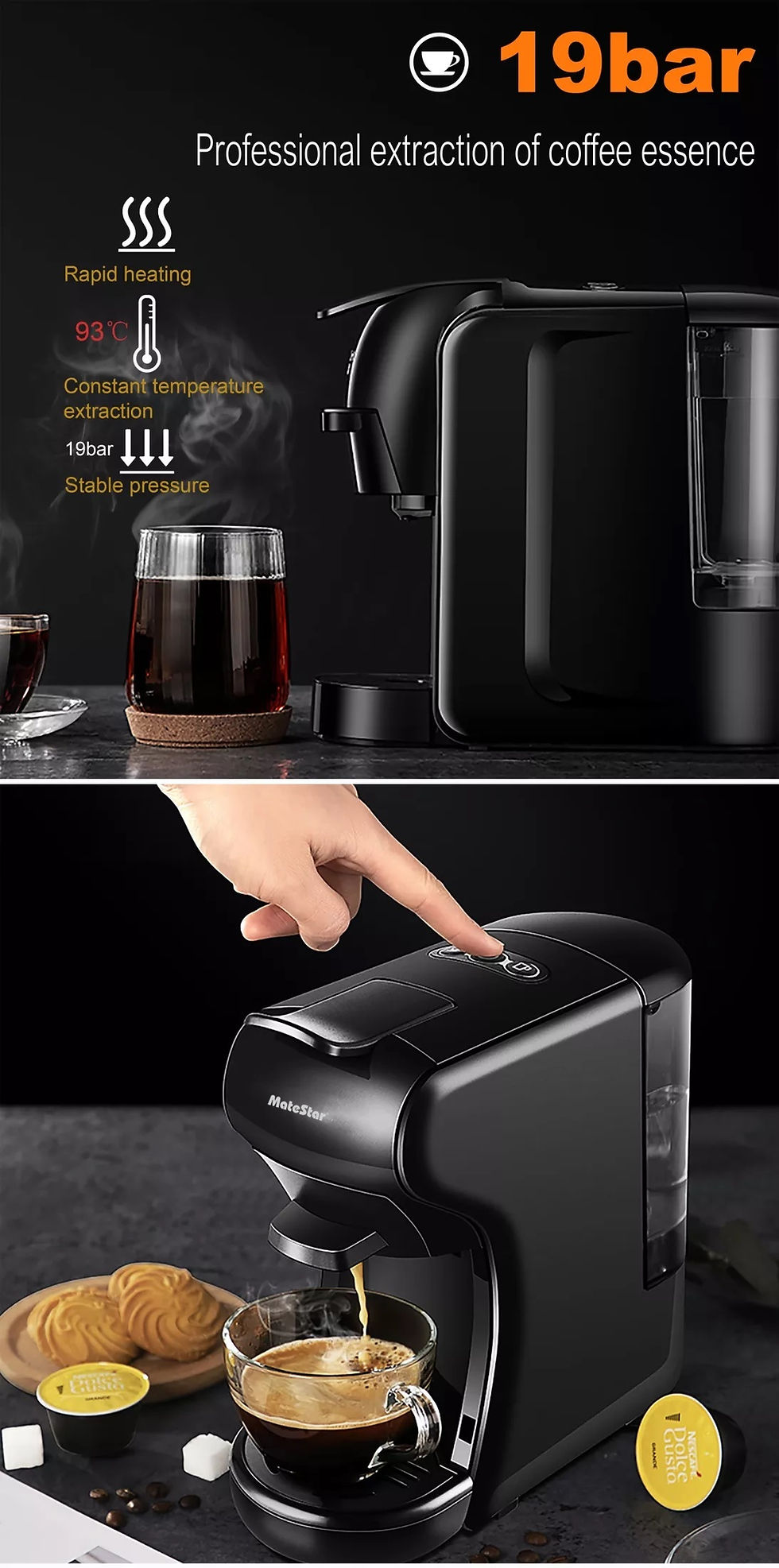 Thumbnail: MateStar Platinum (3in1) Coffee Machine