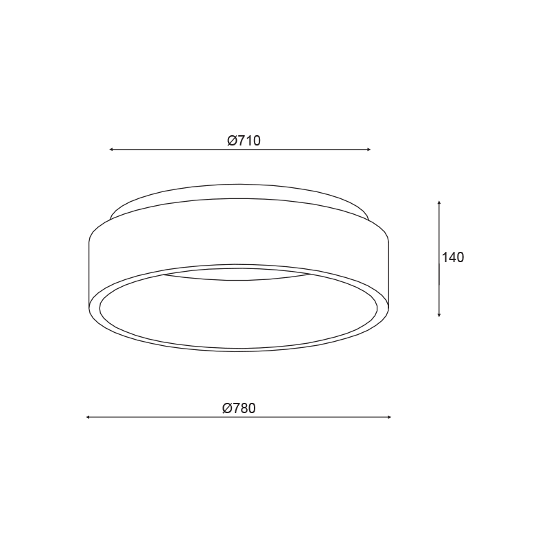 Thumbnail: APOLLO LED CEILING LIGHT