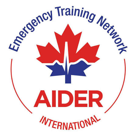 Logo de AIDER International, Emergency Training Network