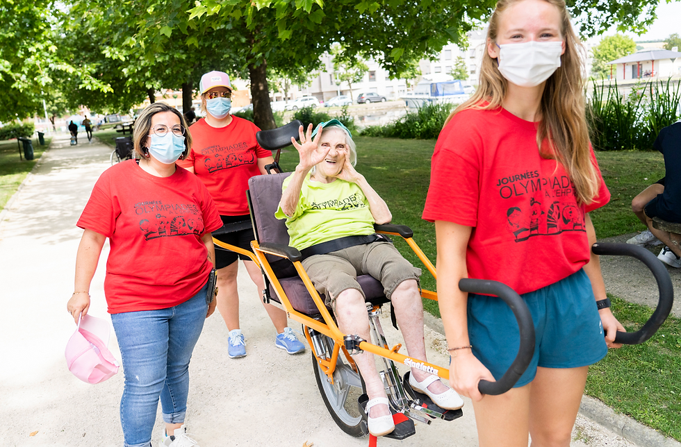 Olympiades à l'EHPAD