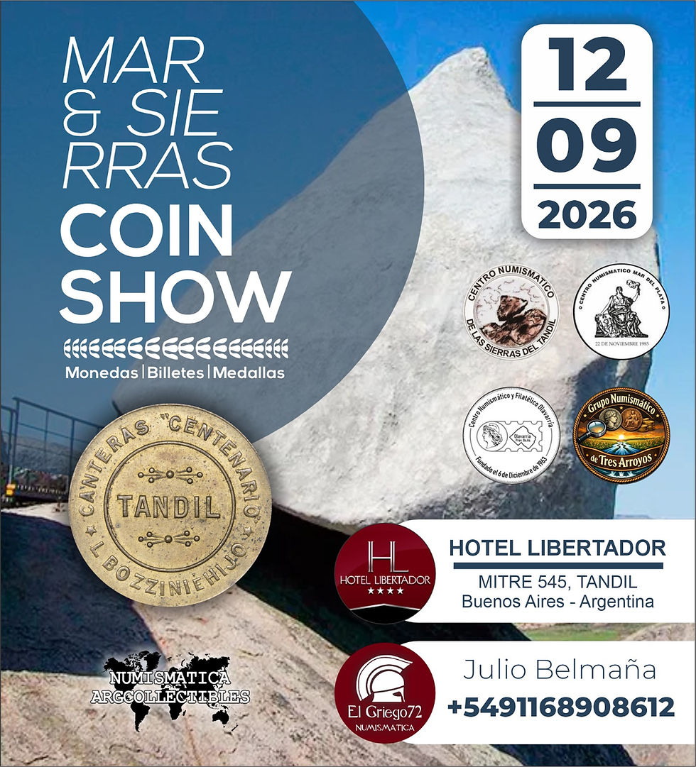 Mar & Sierras Coin Show