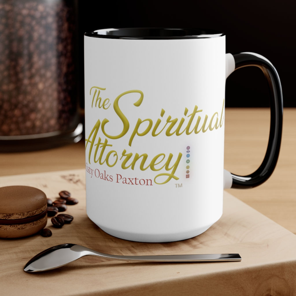 The Spiritual Attorney Two-Tone Mug