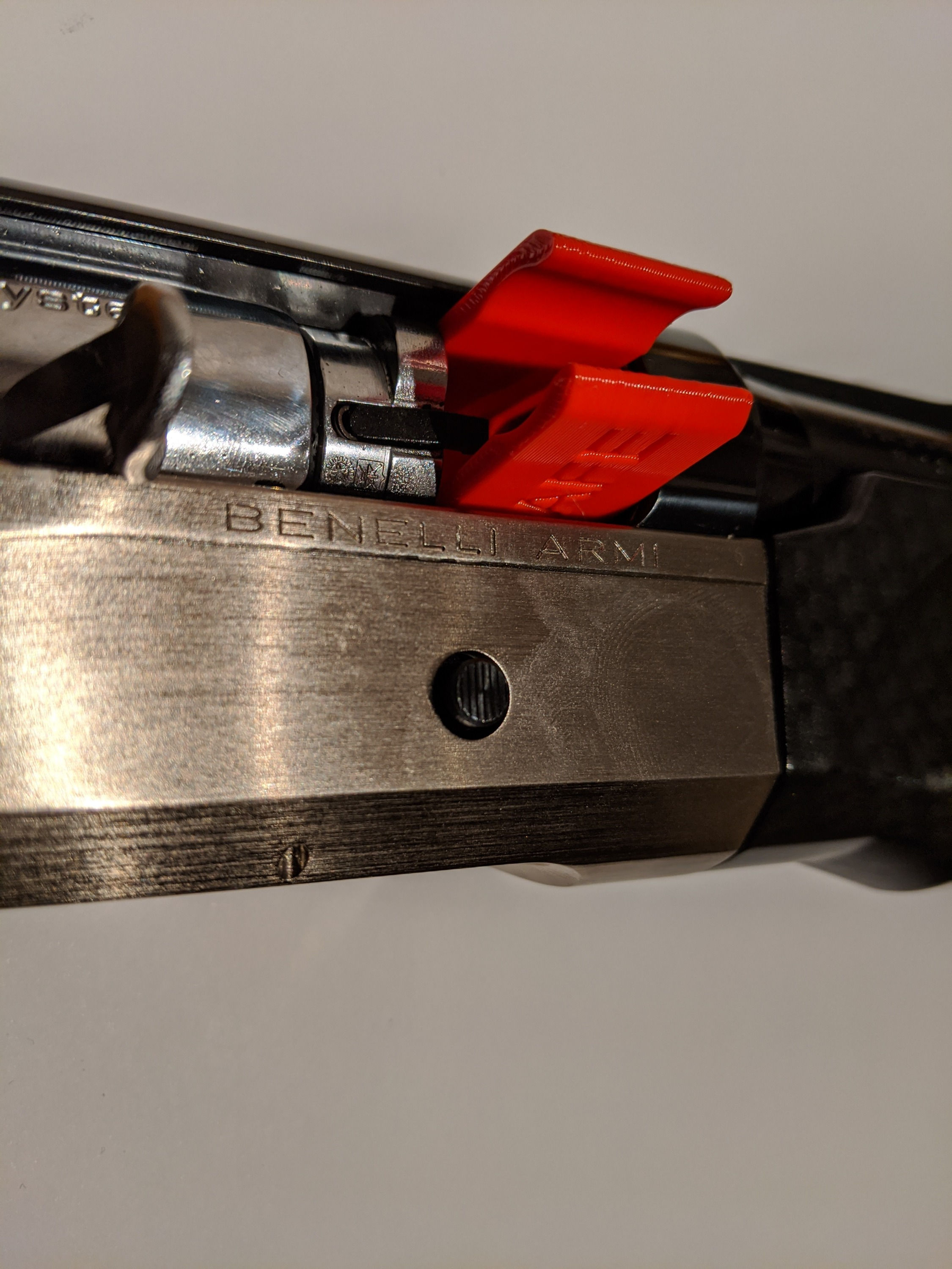 Compact Safety Clip / Flag ALL Semi Auto Shotguns Benelli Beretta Browning etc.