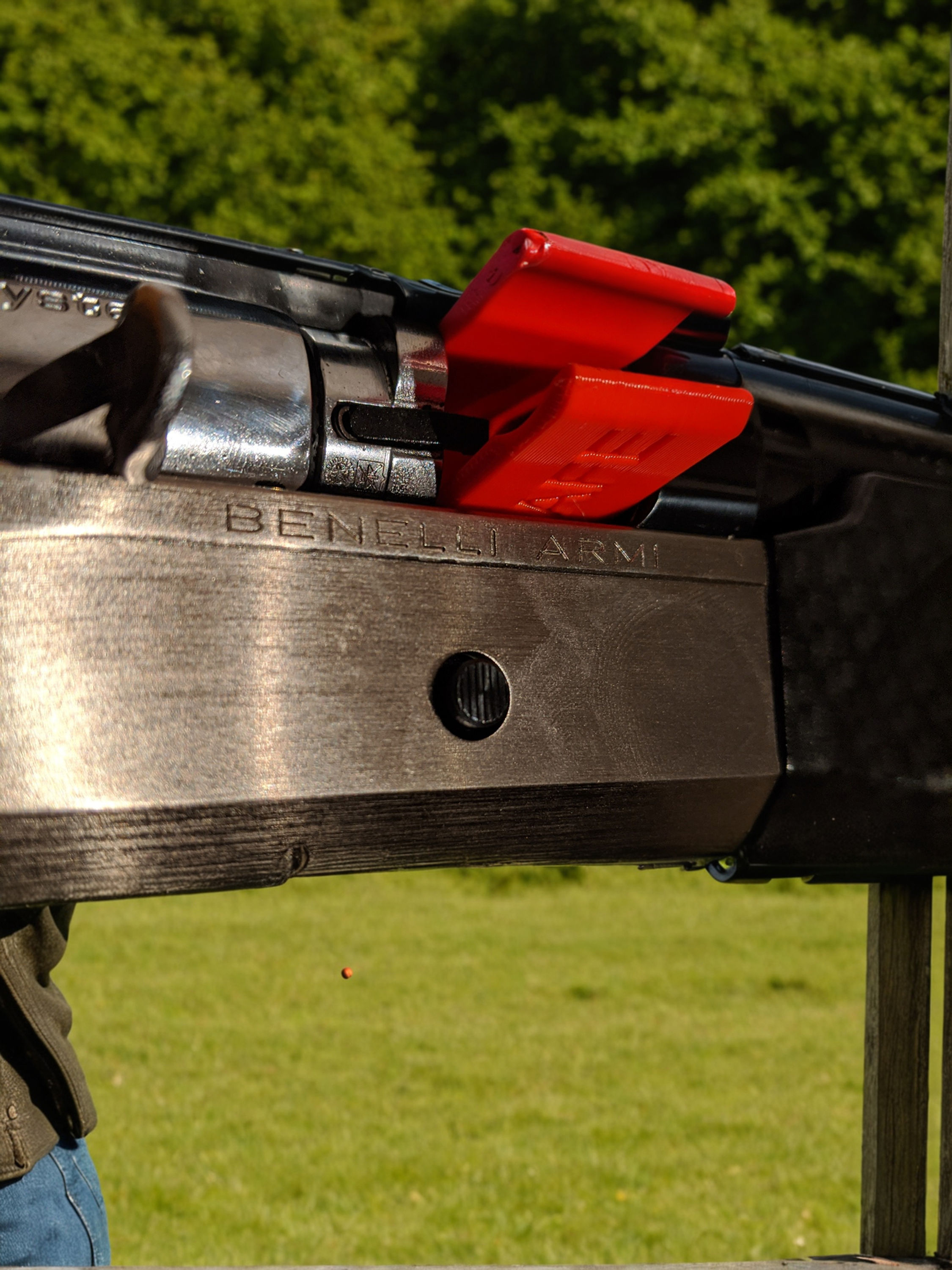 Compact Safety Clip / Flag ALL Semi Auto Shotguns Benelli Beretta Browning etc.