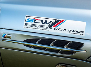 SCW Sticker White