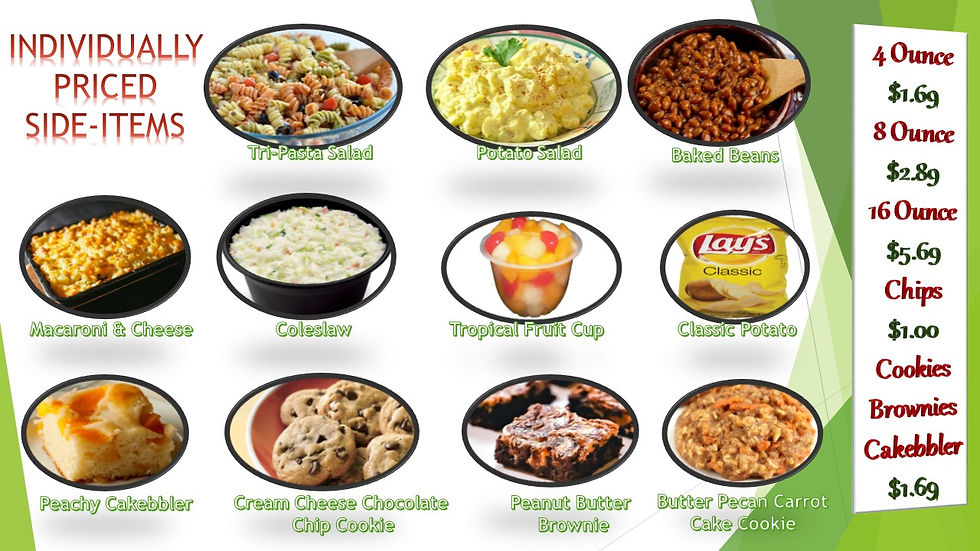 kfd individual side items