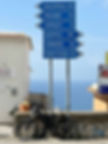 a sign showing the different locations along the Amalfi Coast