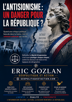 L'antisionisme : un danger pour la République ?
