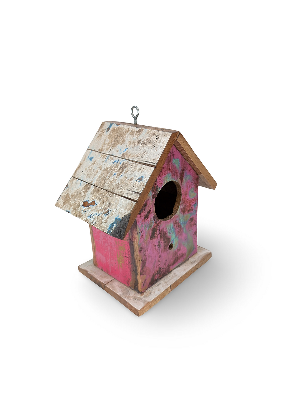 Thumbnail: Handcrafted Wood Birdhouse