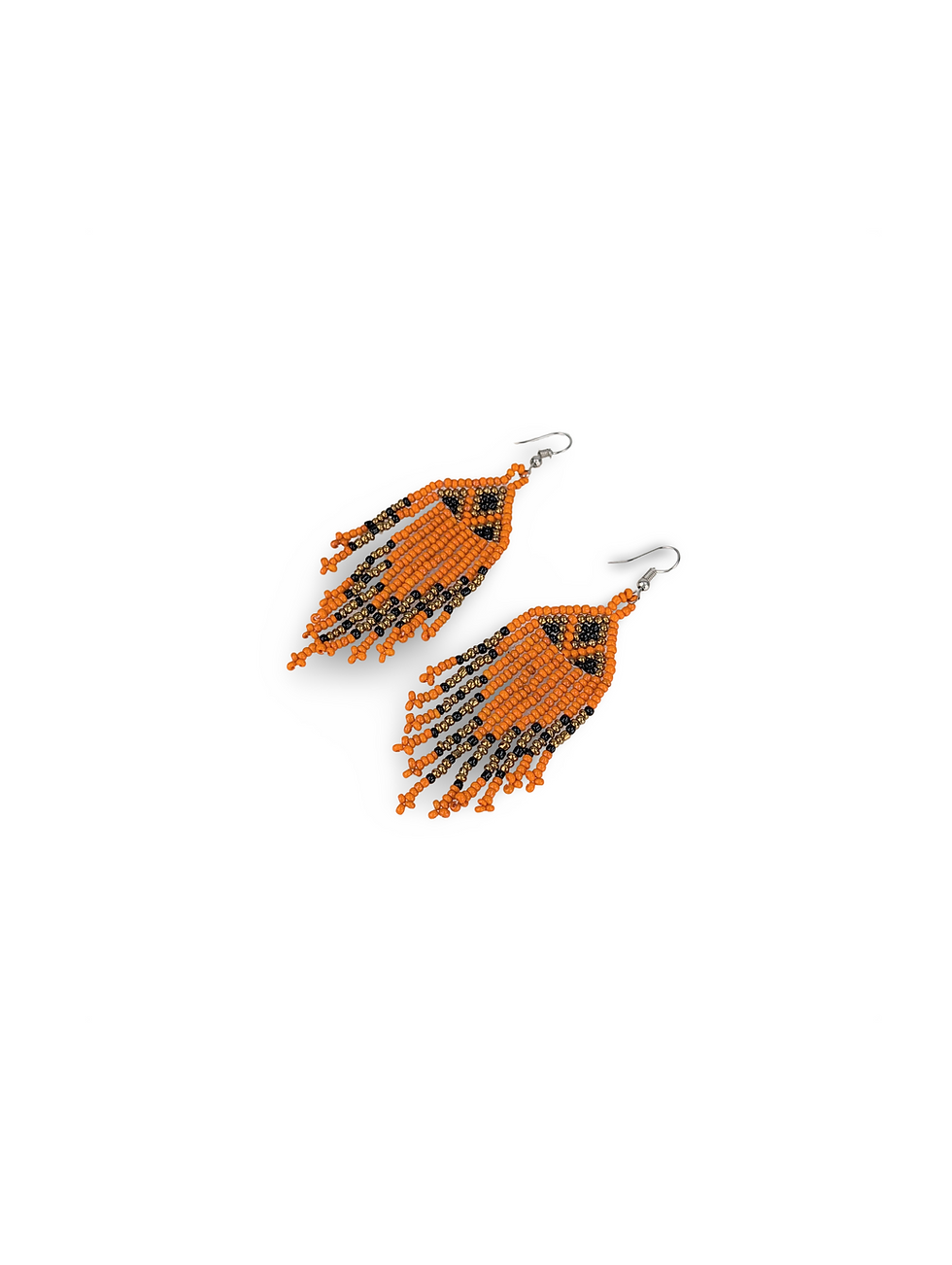 Beaded Fringe Earrings