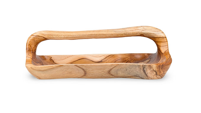 Wood Fruit Caddy, Teak Fruit Caddy, Fruit Caddy, Natural Fruit Caddy