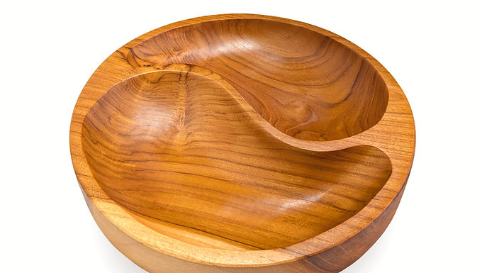 Yin Yang Bowl, Zen Bowl, Nut Bowl, Partitioned Bowl, Partitioned Nut Bowl, Bowl
