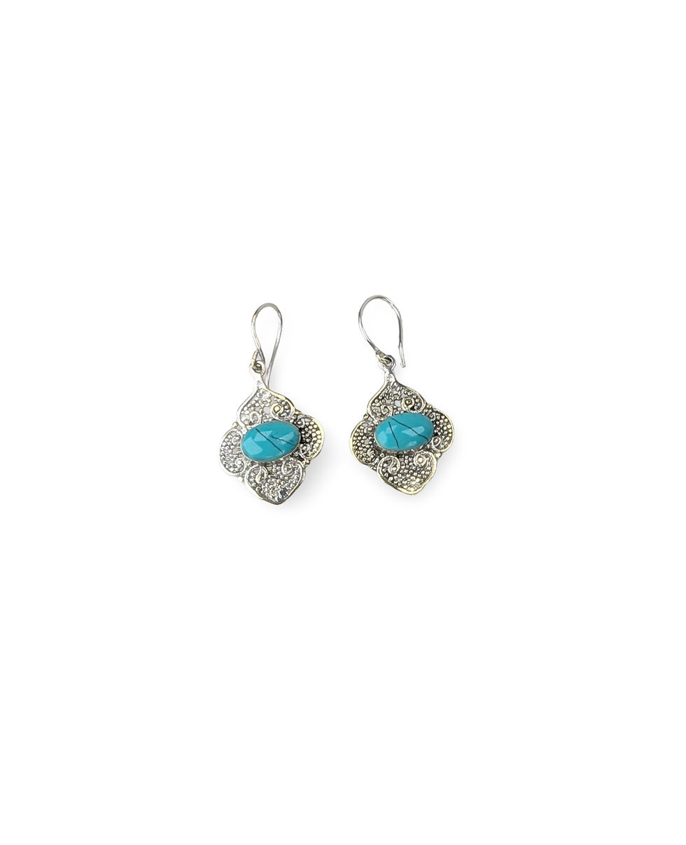 Thumbnail: Handmade Filigree Earrings