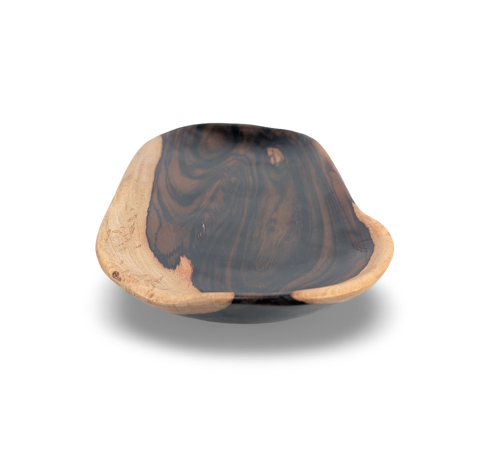 Thumbnail: Carved Rosewood Plate