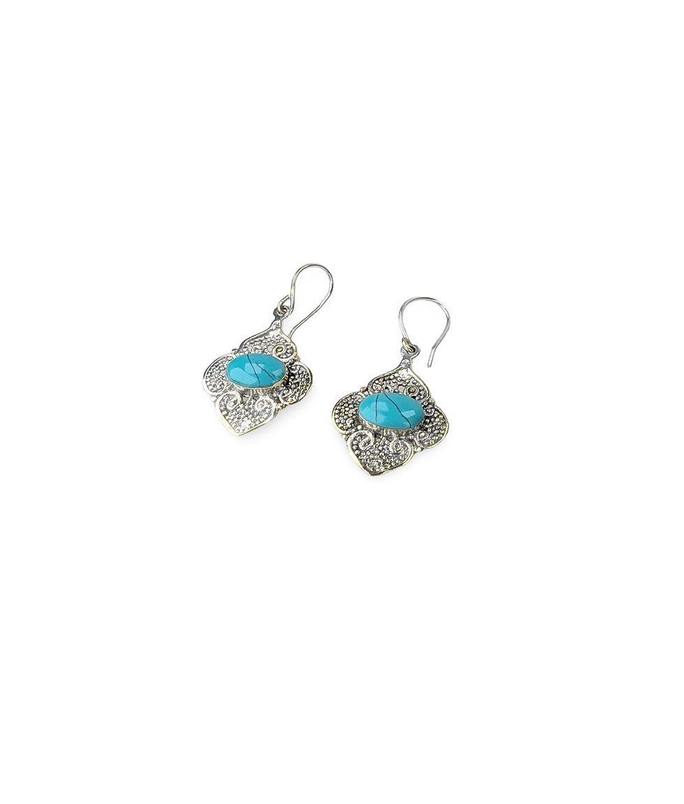 Thumbnail: Handmade Silver Earrings