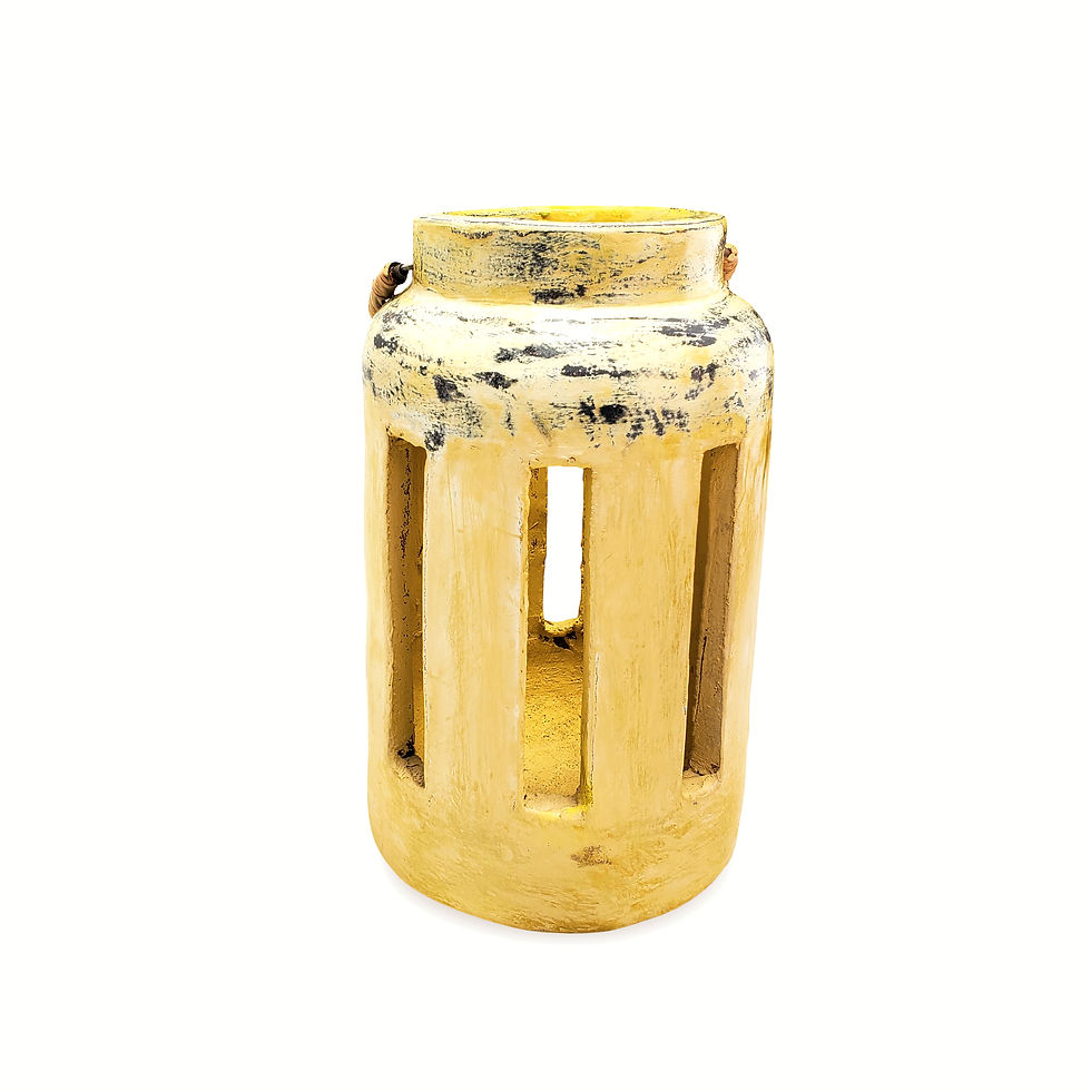 Thumbnail: Candle Lantern, Yellow Candle Lantern