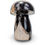 Thumbnail: Petrified Wood Mushroom, Figurine Stone Sculpture, Fossilized Stone Art,