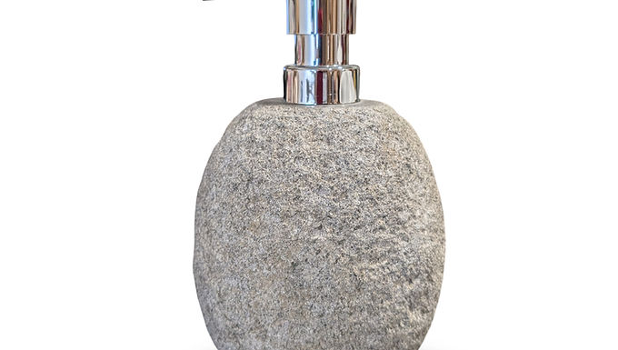 Stone Soap Pump, Rock Soap Pump, Natural Stone Soap Pump, Soap Dispenser