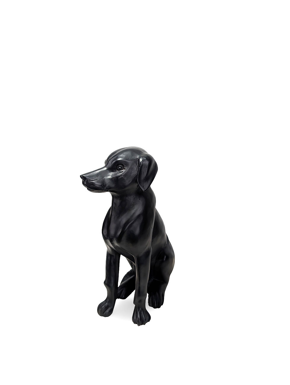 Black Lab Statue