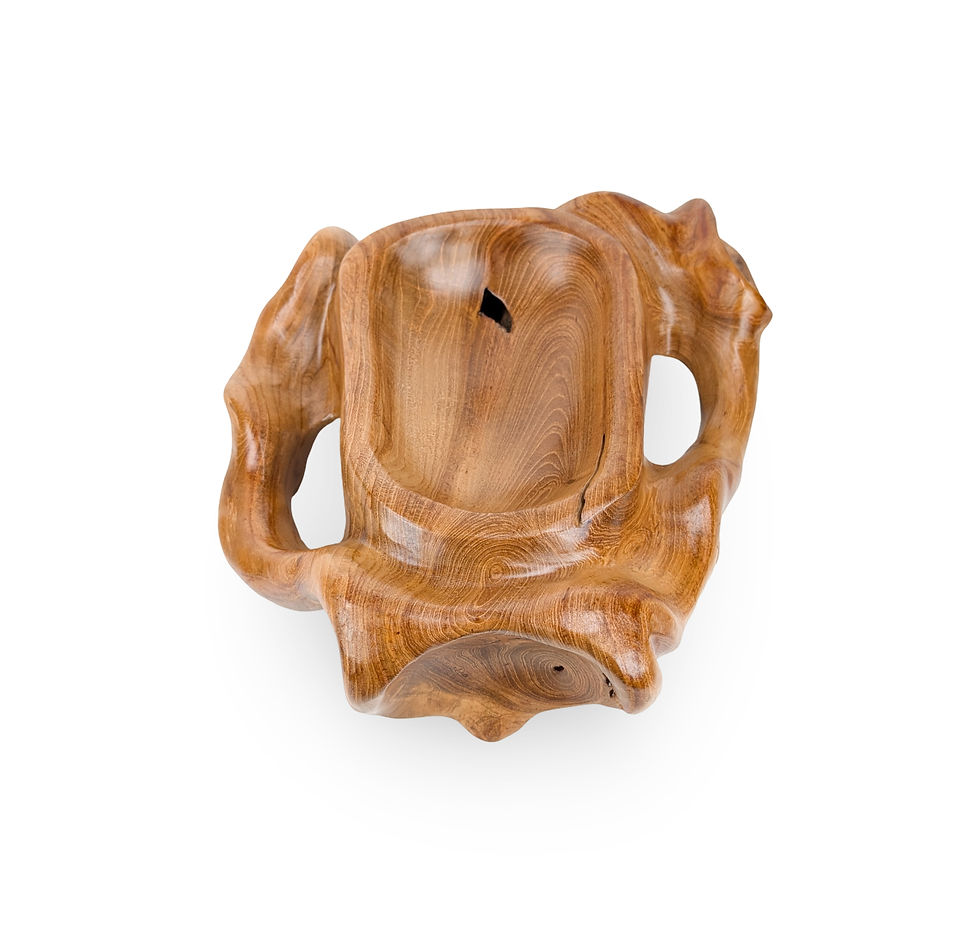 Thumbnail: Teak Tabletop Bowl