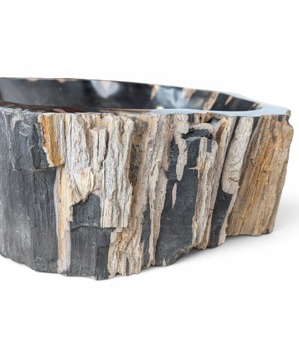 Thumbnail: Mineralized wood countertop basin
