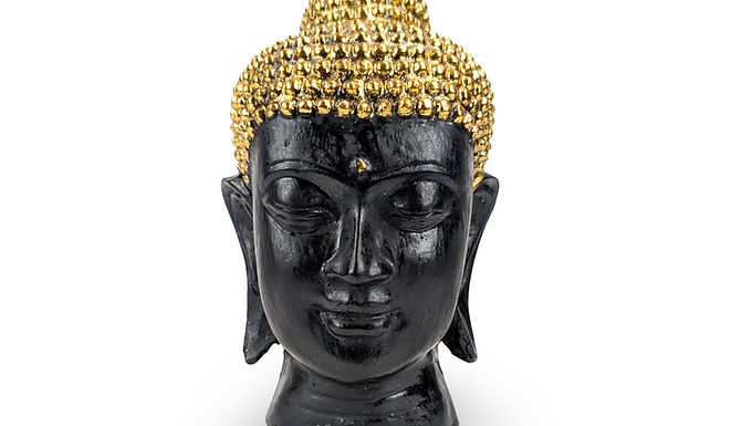 Buddha Head Figurine, Buddha Head, Buddha Head Statue, Buddha Head Carving