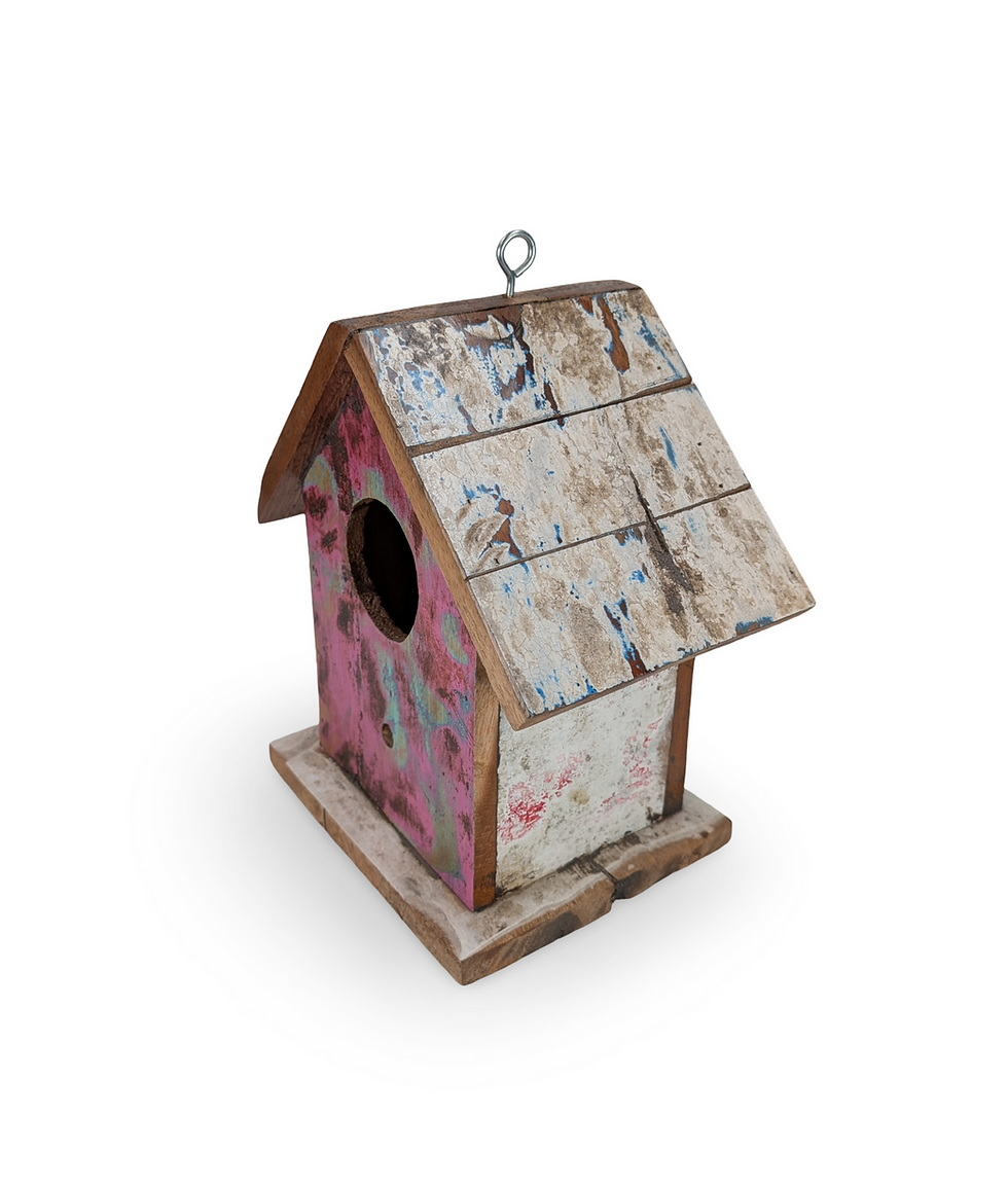 Thumbnail: Handmade Wood Bird Box