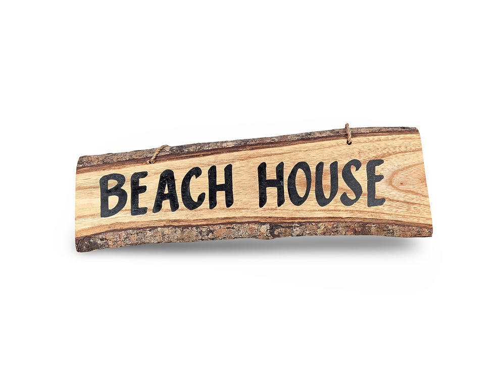 Thumbnail: Beach House Sign, Handcrafted Wood Sign, Wood Sign, Handmade Wood Sign