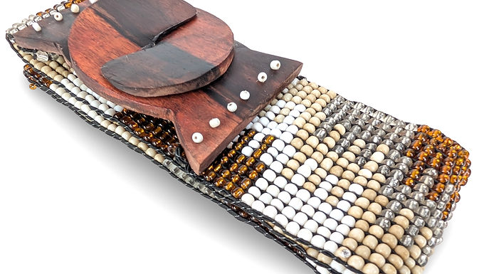 Hand Beaded Belt, Stretch Belt, Vintage Beaded Belt, Elastic Belt, Boho Belt,