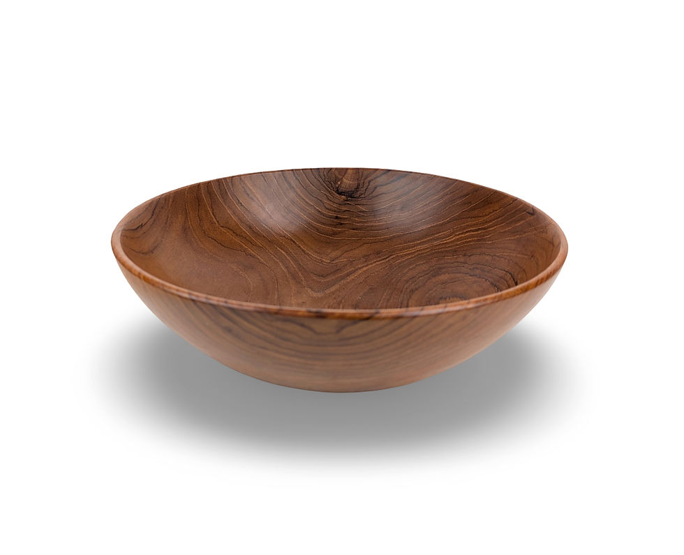 Thumbnail: Handcarved Serving Bowl