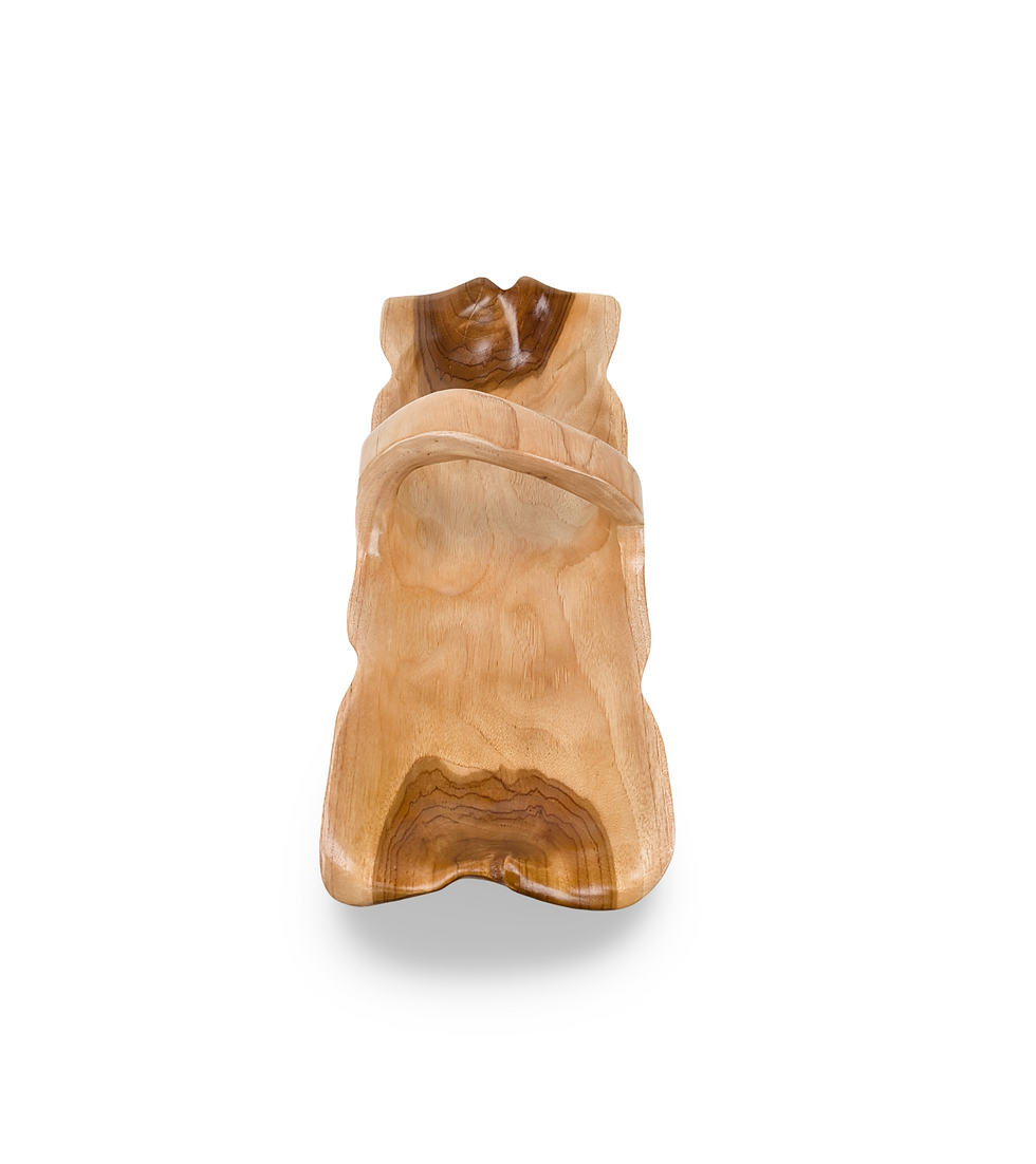 Thumbnail: Teak Fruit Basket