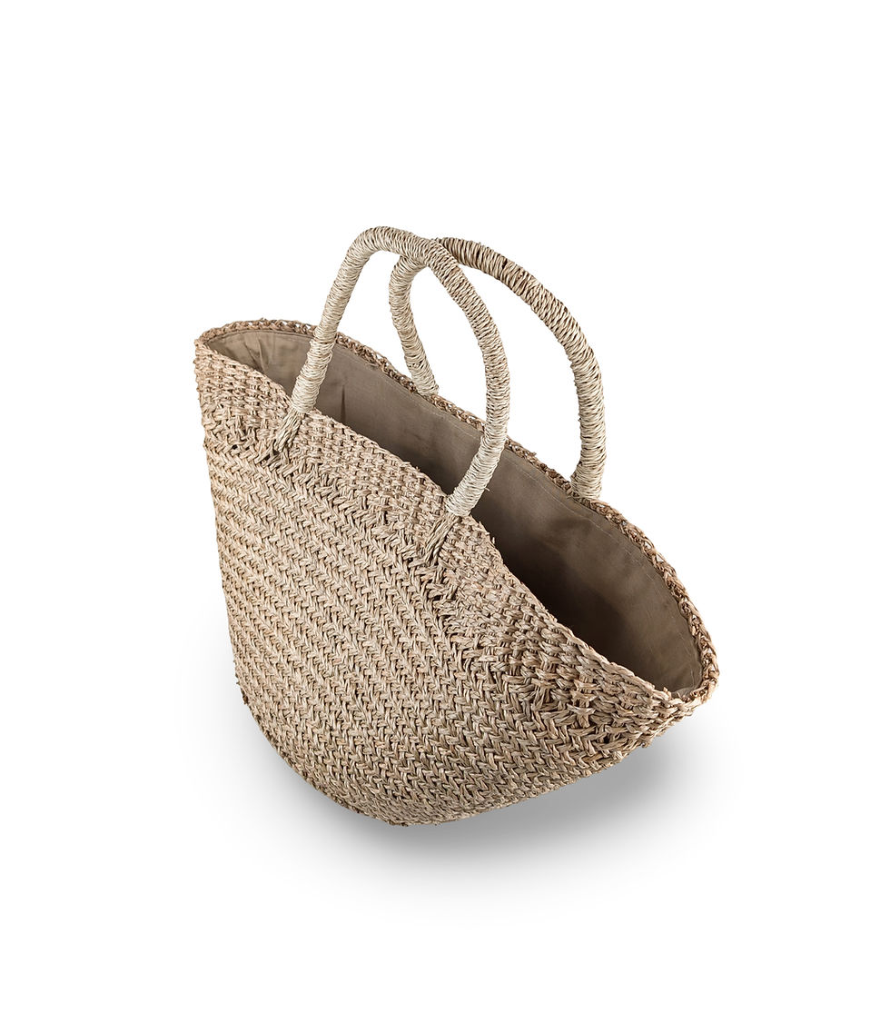 Thumbnail: Handwoven Rattan Tote Bag