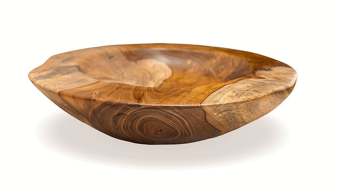 Teak Fruit Bowl, Teak Centerpiece Bowl, Fruit Bowl, Centerpiece Bowl, Bowl