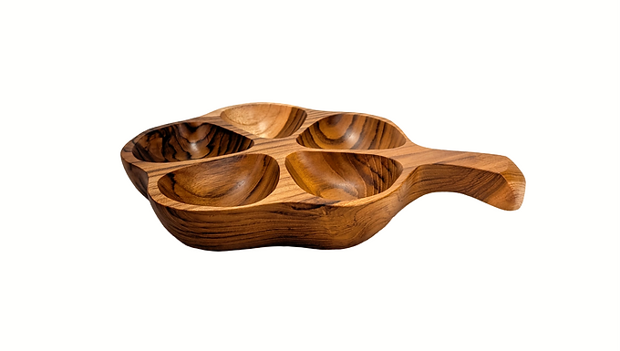 Teak Serving Tray, Wooden Serving Tray, Serving Tray, Serving Platter, Tray
