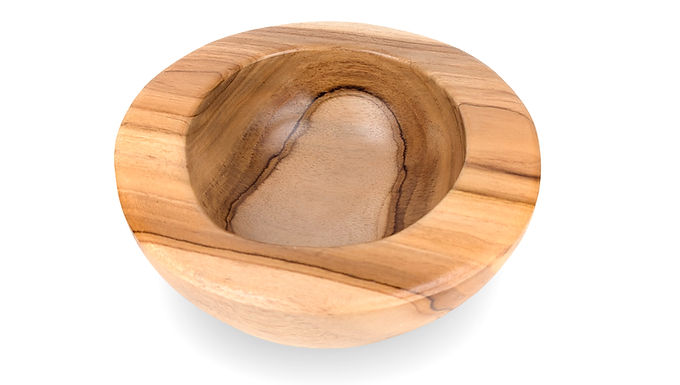 Teak Key Bowl, Key Bowl, Wood Key Bowl, Natural Key Bowl, Handcarved Key Bowl