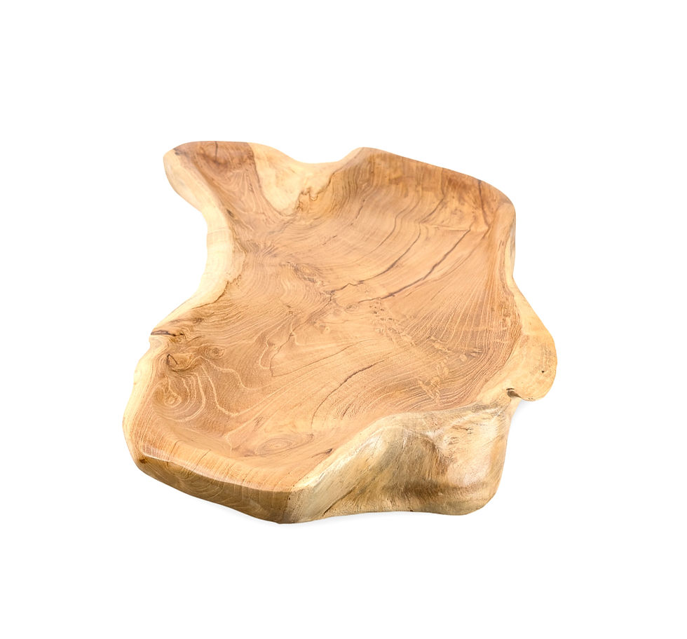 Thumbnail: Wood Centerpiece Platter