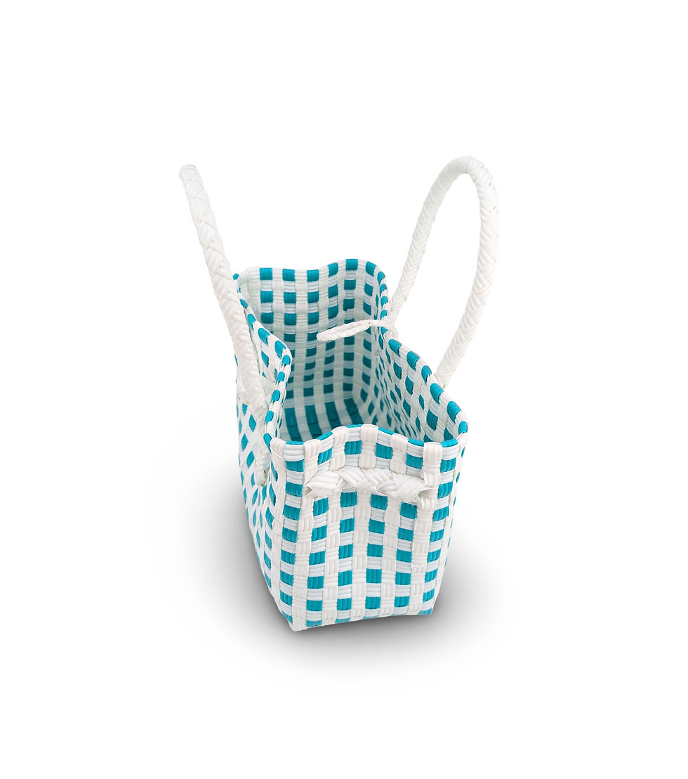 Thumbnail: Checkered Woven Bag