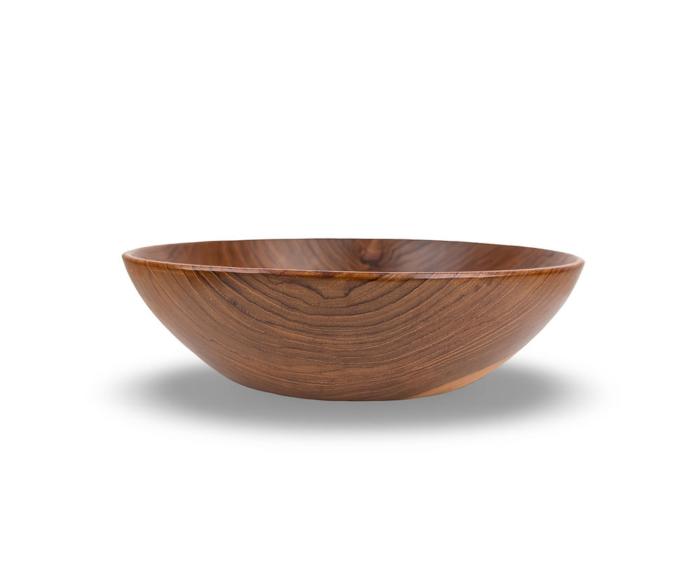 Thumbnail: Teak Serving Bowl