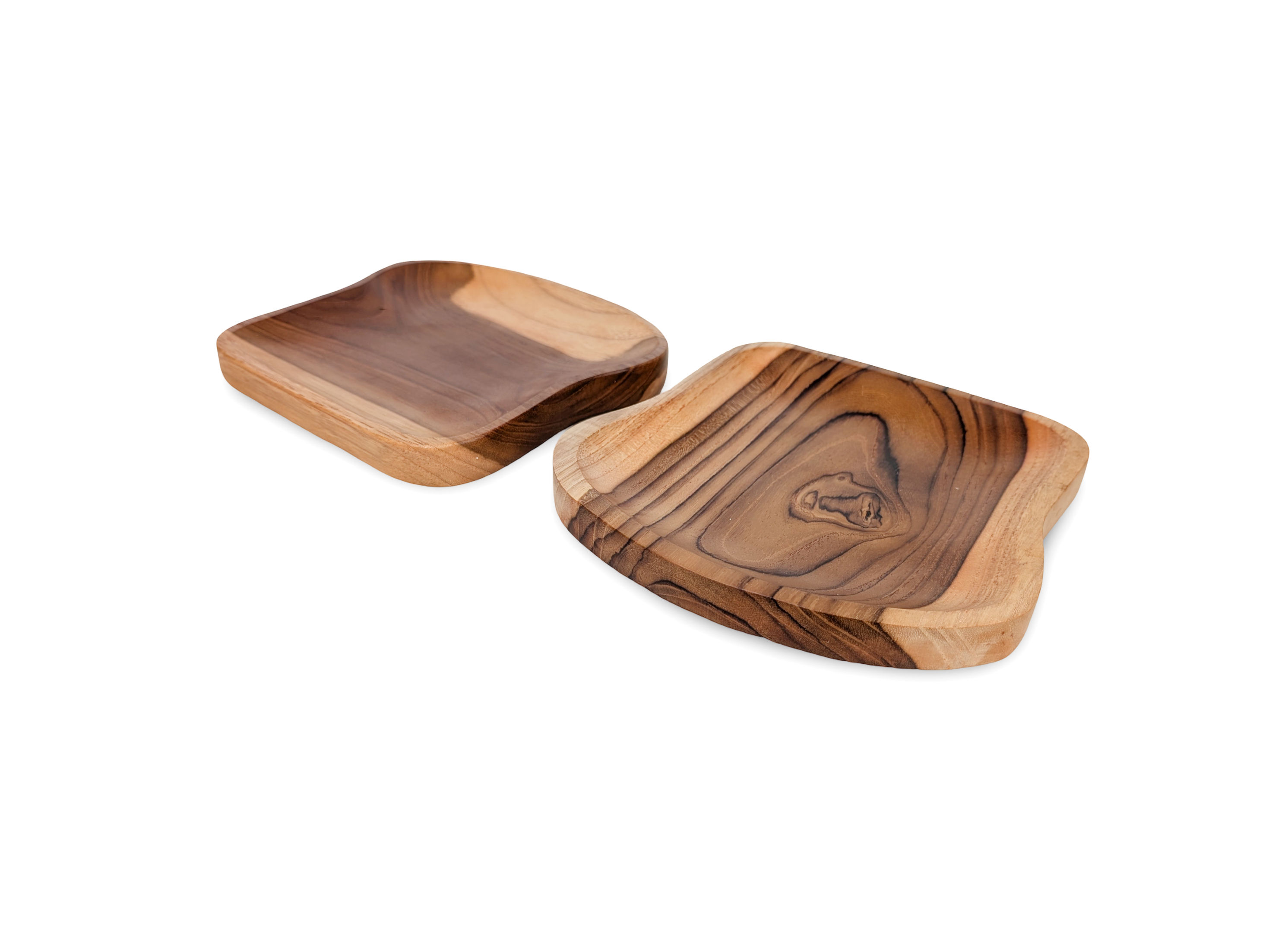 wooden sandwich plate
