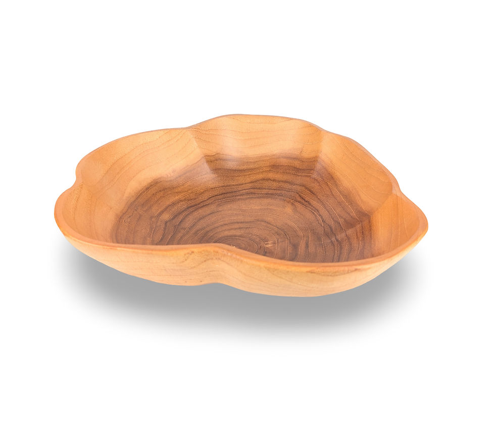Thumbnail: Handcarved Fruit Bowl